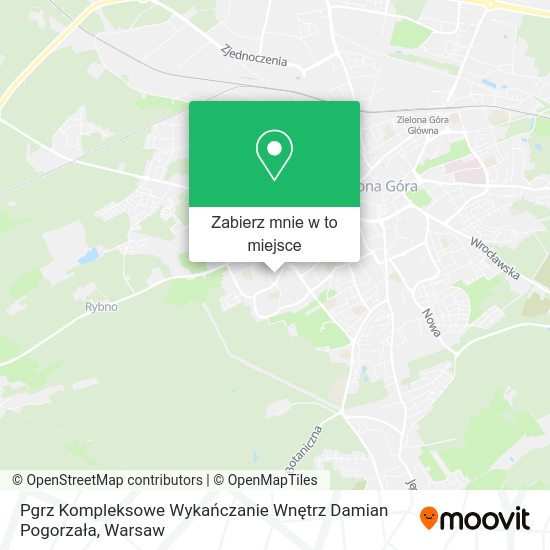 Mapa Pgrz Kompleksowe Wykańczanie Wnętrz Damian Pogorzała