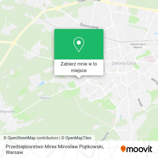 Mapa Przedsiębiorstwo Mirex Mirosław Piątkowski