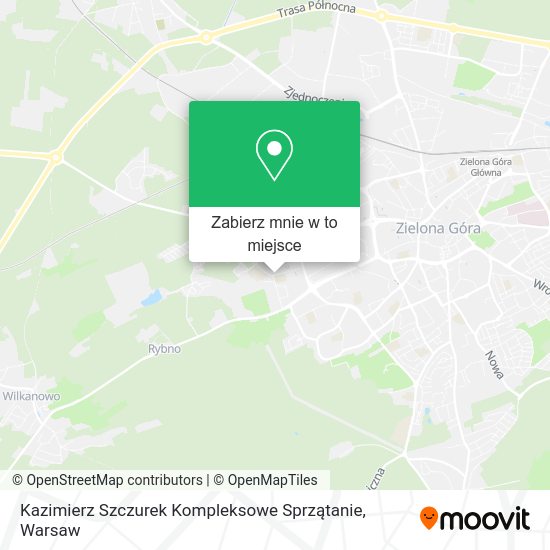 Mapa Kazimierz Szczurek Kompleksowe Sprzątanie