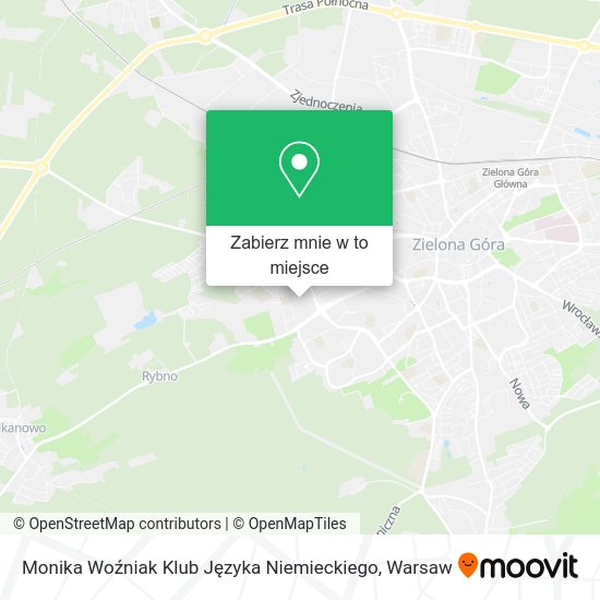 Mapa Monika Woźniak Klub Języka Niemieckiego