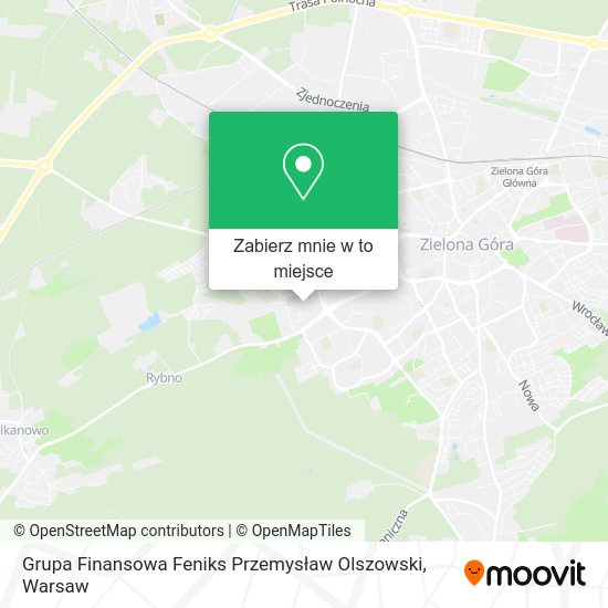 Mapa Grupa Finansowa Feniks Przemysław Olszowski