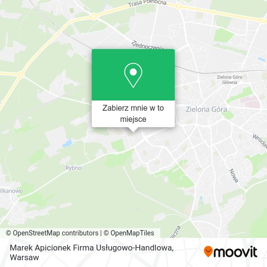 Mapa Marek Apicionek Firma Usługowo-Handlowa