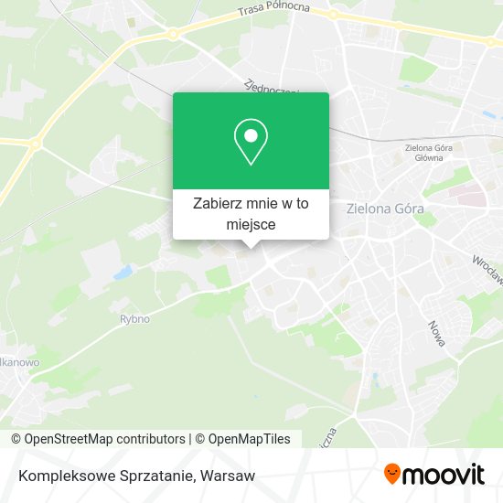 Mapa Kompleksowe Sprzatanie