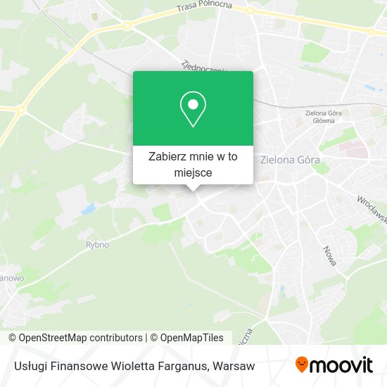 Mapa Usługi Finansowe Wioletta Farganus