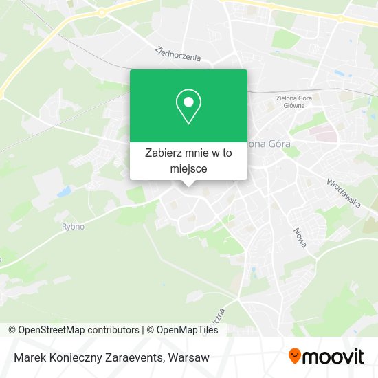 Mapa Marek Konieczny Zaraevents