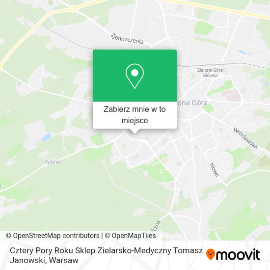 Mapa Cztery Pory Roku Sklep Zielarsko-Medyczny Tomasz Janowski