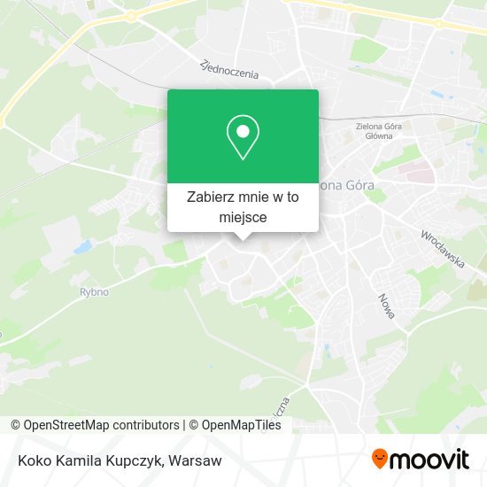 Mapa Koko Kamila Kupczyk