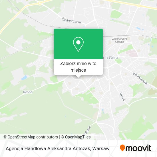 Mapa Agencja Handlowa Aleksandra Antczak