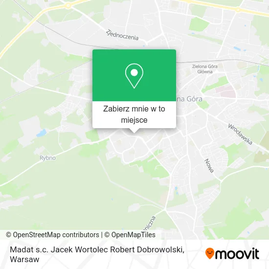 Mapa Madat s.c. Jacek Wortolec Robert Dobrowolski