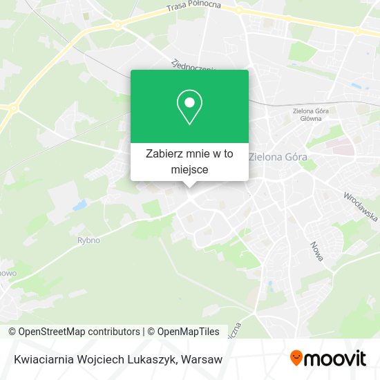 Mapa Kwiaciarnia Wojciech Lukaszyk