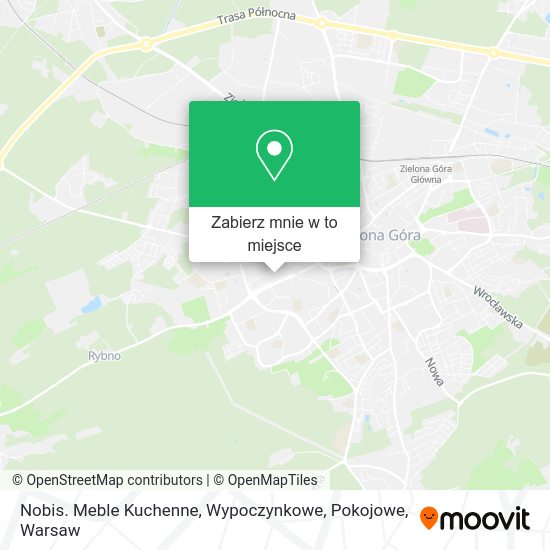 Mapa Nobis. Meble Kuchenne, Wypoczynkowe, Pokojowe