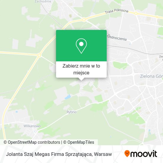 Mapa Jolanta Szaj Megas Firma Sprzątająca