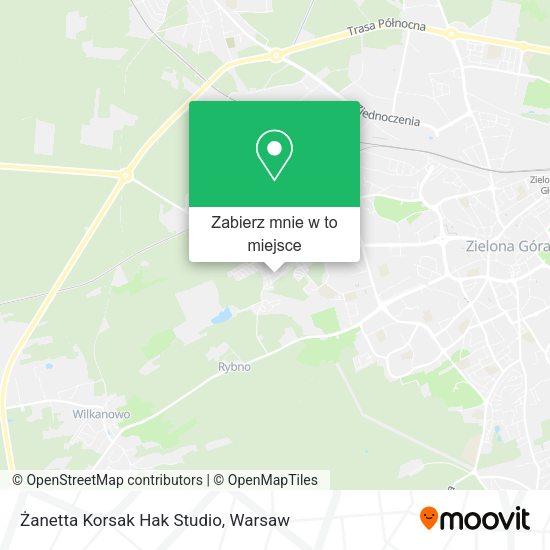 Mapa Żanetta Korsak Hak Studio