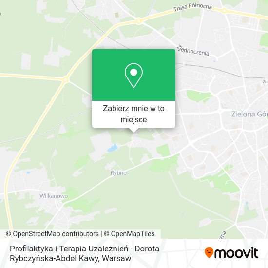 Mapa Profilaktyka i Terapia Uzależnień - Dorota Rybczyńska-Abdel Kawy