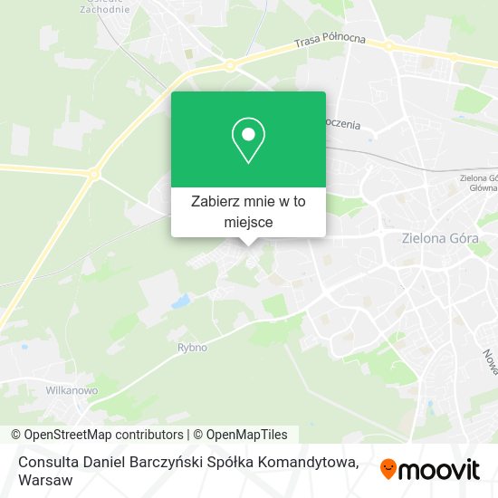 Mapa Consulta Daniel Barczyński Spółka Komandytowa