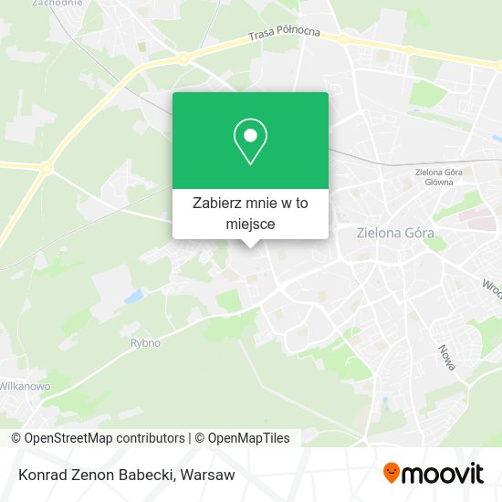 Mapa Konrad Zenon Babecki