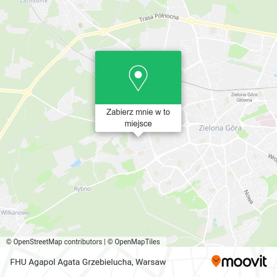 Mapa FHU Agapol Agata Grzebielucha