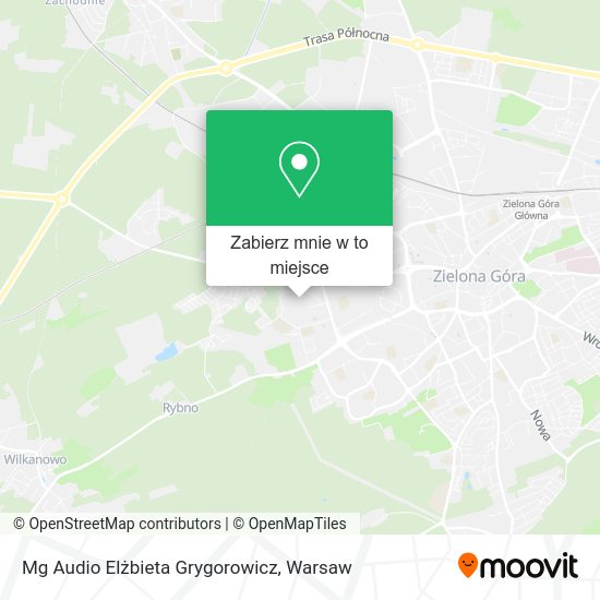 Mapa Mg Audio Elżbieta Grygorowicz