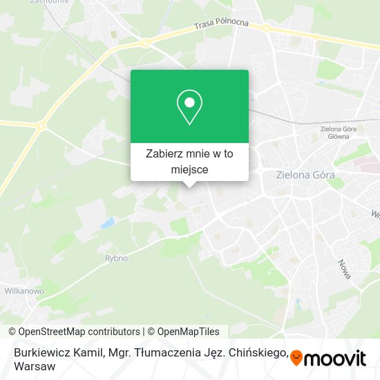 Mapa Burkiewicz Kamil, Mgr. Tłumaczenia Jęz. Chińskiego