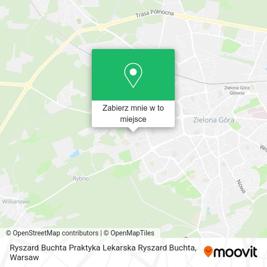 Mapa Ryszard Buchta Praktyka Lekarska Ryszard Buchta