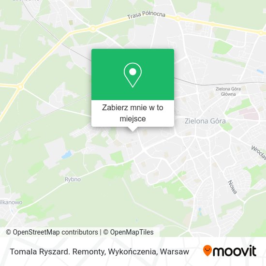 Mapa Tomala Ryszard. Remonty, Wykończenia