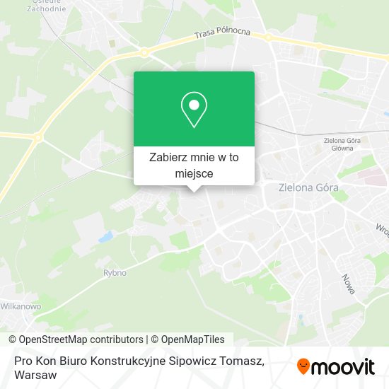 Mapa Pro Kon Biuro Konstrukcyjne Sipowicz Tomasz