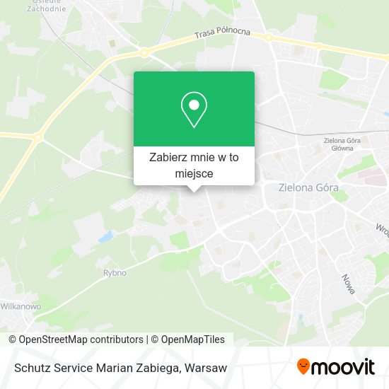 Mapa Schutz Service Marian Zabiega