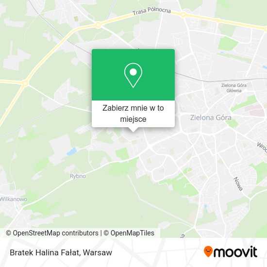 Mapa Bratek Halina Fałat