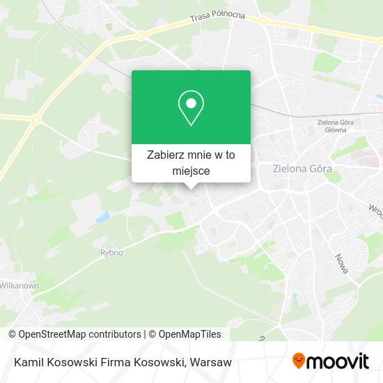 Mapa Kamil Kosowski Firma Kosowski