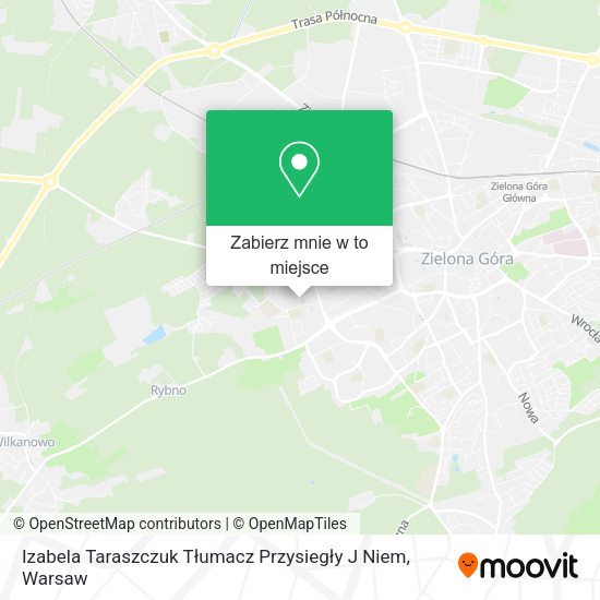 Mapa Izabela Taraszczuk Tłumacz Przysiegły J Niem