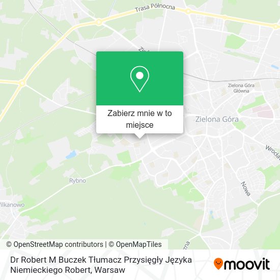 Mapa Dr Robert M Buczek Tłumacz Przysięgły Języka Niemieckiego Robert