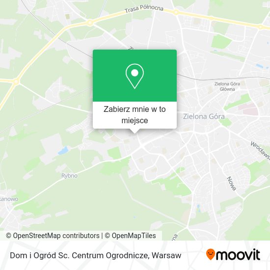 Mapa Dom i Ogród Sc. Centrum Ogrodnicze