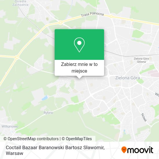 Mapa Coctail Bazaar Baranowski Bartosz Sławomir