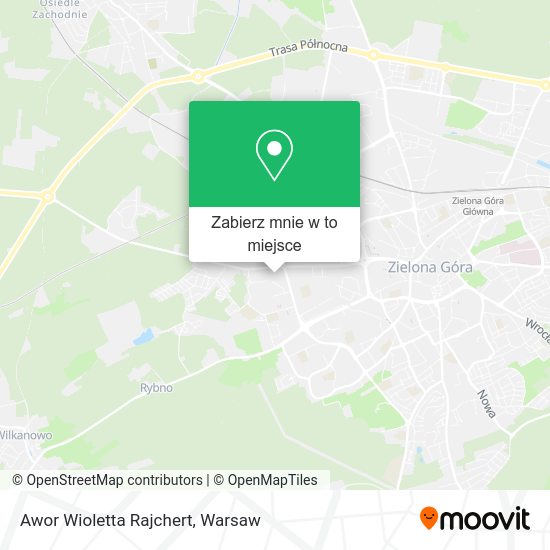 Mapa Awor Wioletta Rajchert