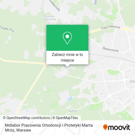 Mapa Mdlabor Pracownia Ortodoncji i Protetyki Marta Mróz