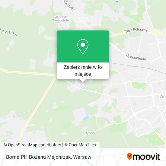 Mapa Boma PH Bożena Majchrzak