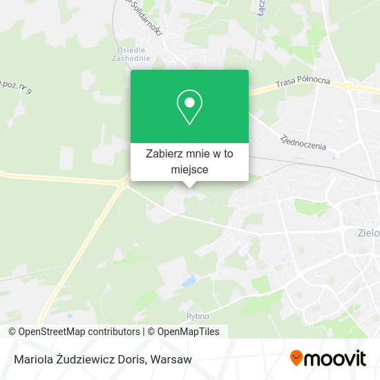 Mapa Mariola Żudziewicz Doris