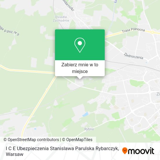 Mapa I C E Ubezpieczenia Stanislawa Parulska Rybarczyk