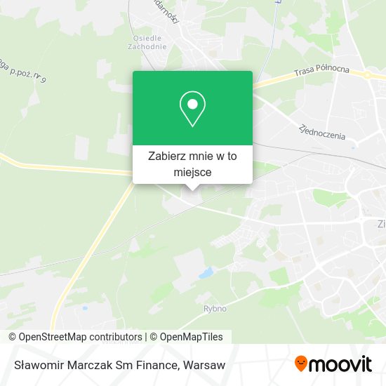 Mapa Sławomir Marczak Sm Finance