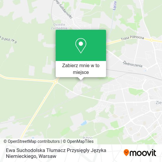 Mapa Ewa Suchodolska Tłumacz Przysięgły Języka Niemieckiego