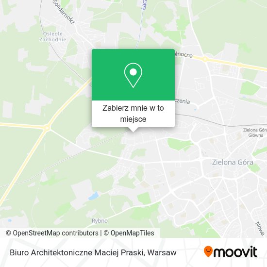 Mapa Biuro Architektoniczne Maciej Praski