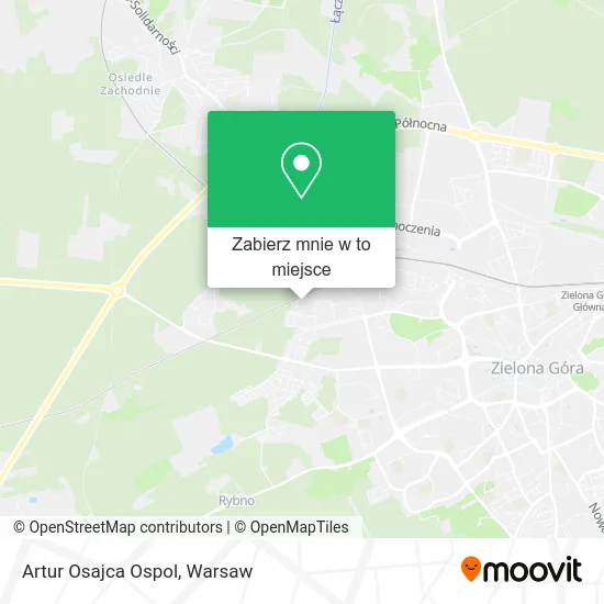 Mapa Artur Osajca Ospol