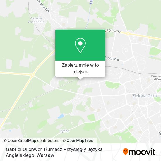 Mapa Gabriel Olichwer Tłumacz Przysięgły Języka Angielskiego