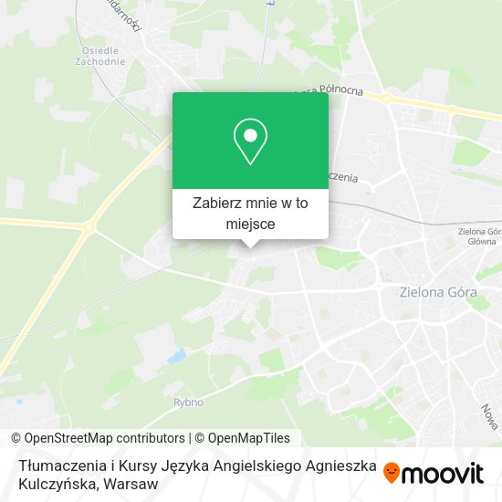 Mapa Tłumaczenia i Kursy Języka Angielskiego Agnieszka Kulczyńska