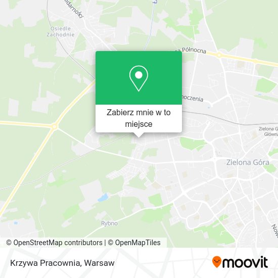 Mapa Krzywa Pracownia