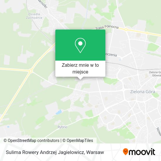 Mapa Sulima Rowery Andrzej Jagielowicz