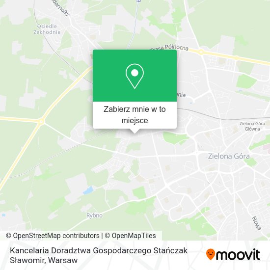 Mapa Kancelaria Doradztwa Gospodarczego Stańczak Sławomir