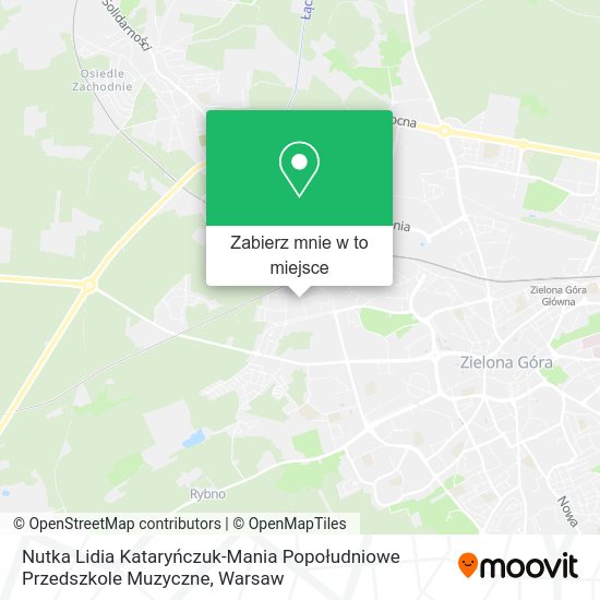 Mapa Nutka Lidia Kataryńczuk-Mania Popołudniowe Przedszkole Muzyczne