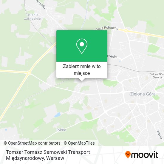 Mapa Tomsar Tomasz Sarnowski Transport Międzynarodowy