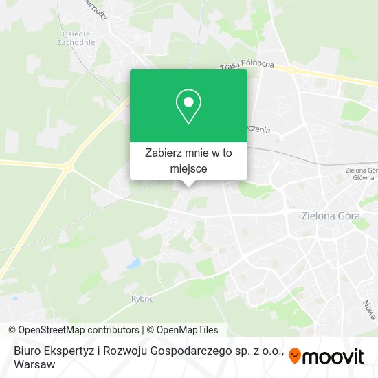 Mapa Biuro Ekspertyz i Rozwoju Gospodarczego sp. z o.o.